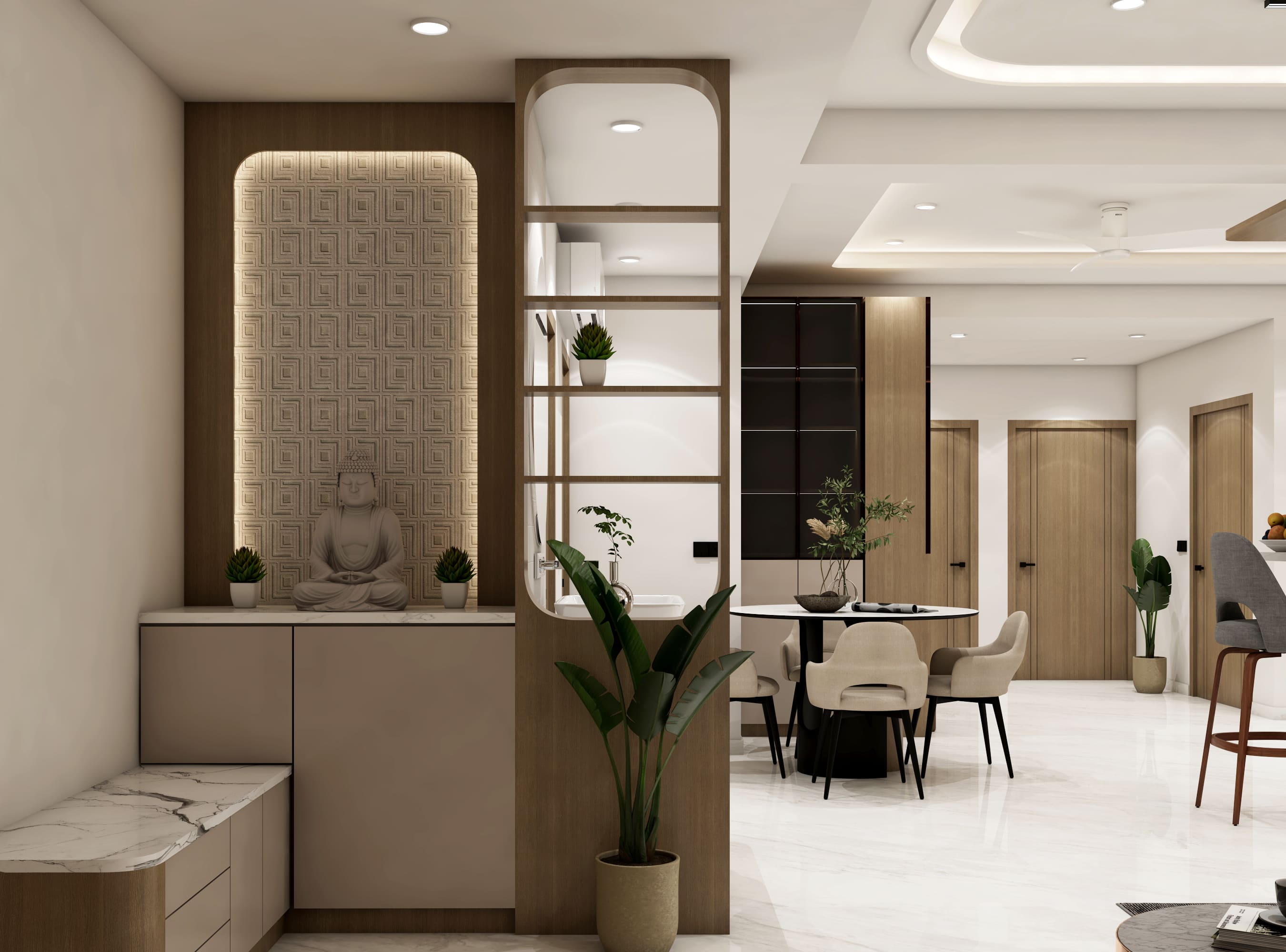 5BHK Penthouse Interior Udaipur