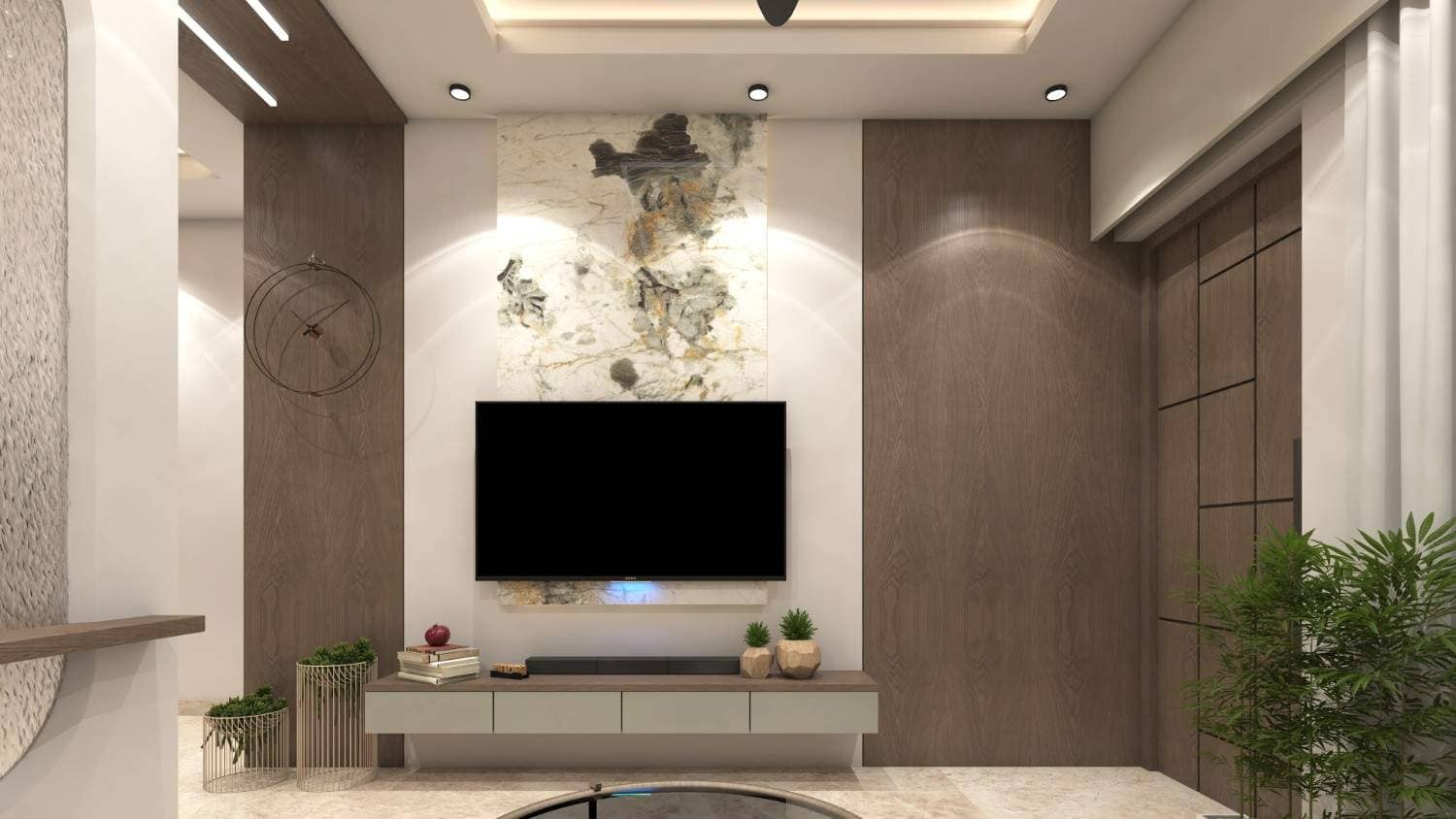 Minimalist 2BHK design