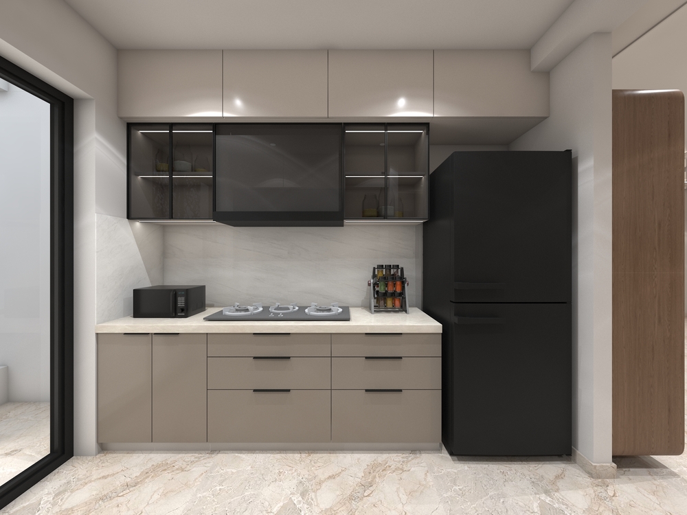 3BHK-Kitchen design
