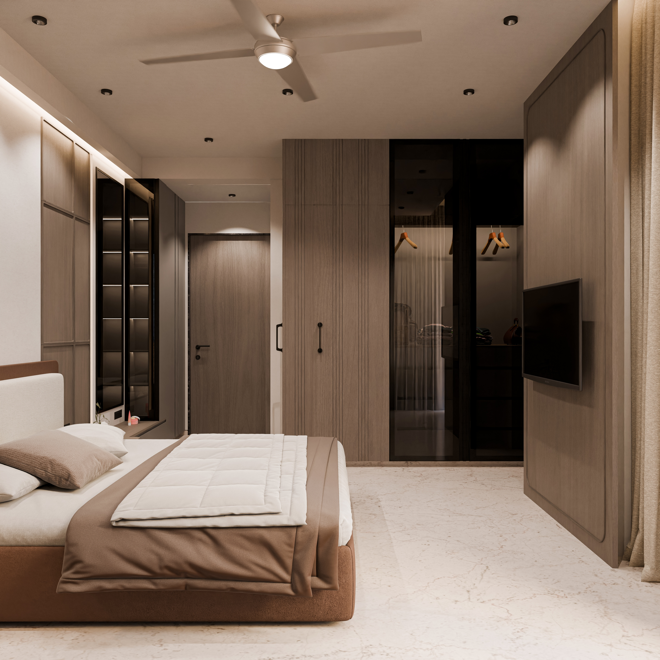 Master bedroom design