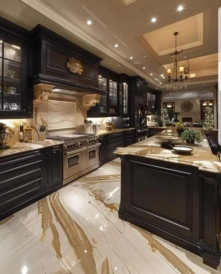 Gourmet kitchen design