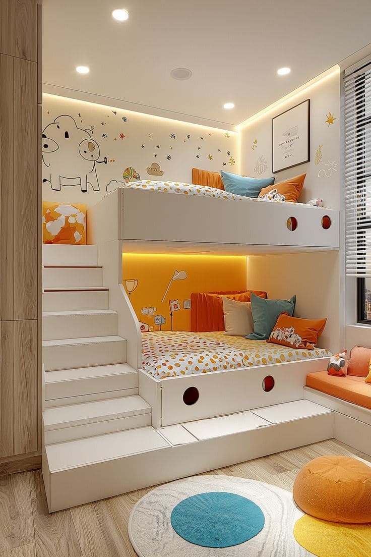 Kids bedroom design